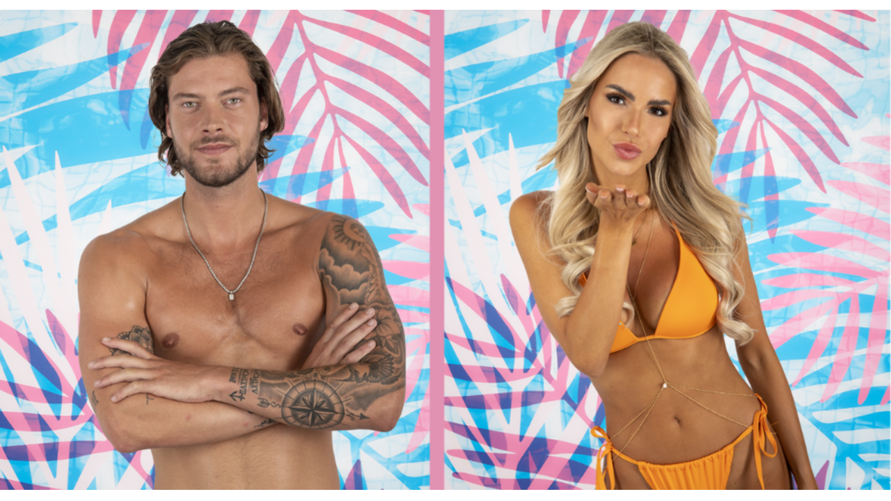 Love Island sneer naar Cas onder foto Jotti bikinikiekje