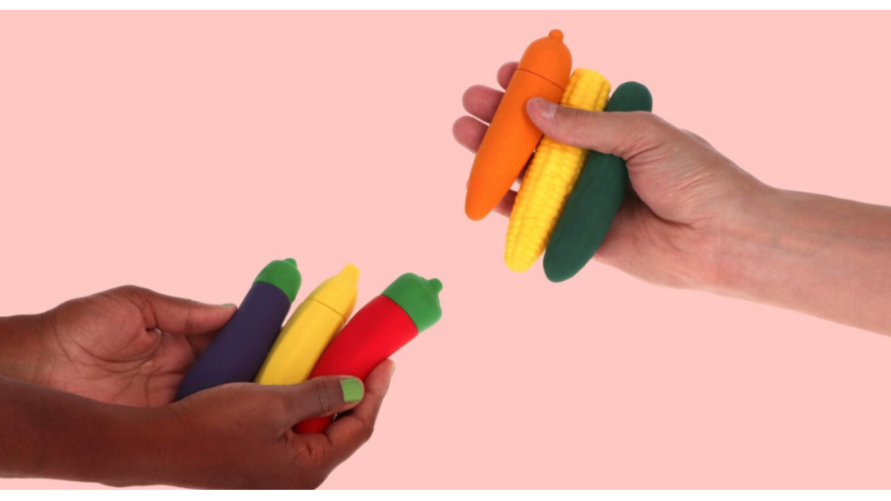Vegan Toys vorm groente en fruit