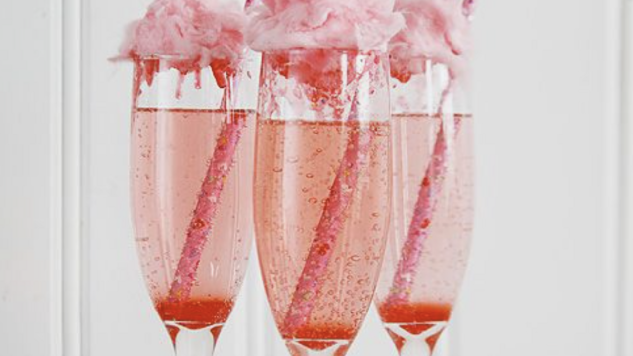 cotton candy champagne