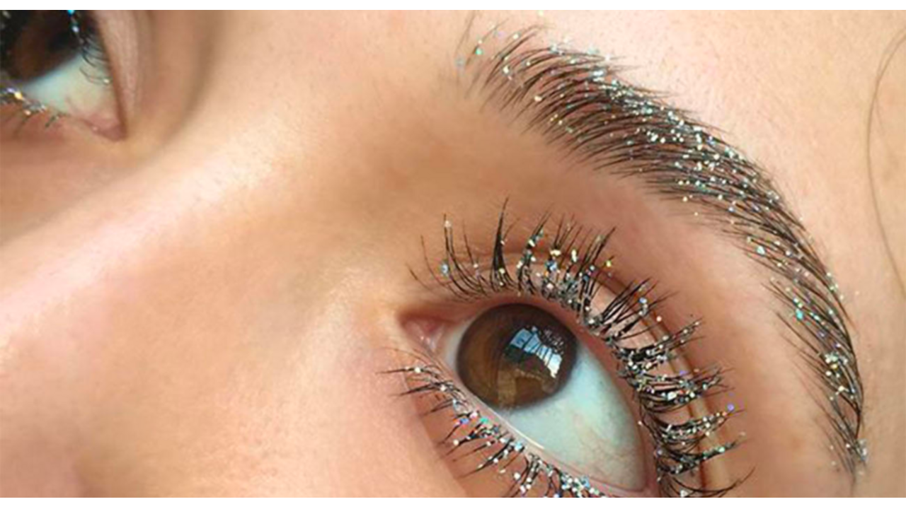 glitter mascara