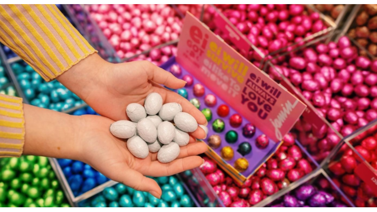 Jamin paaseitjes nieuwe smaken
