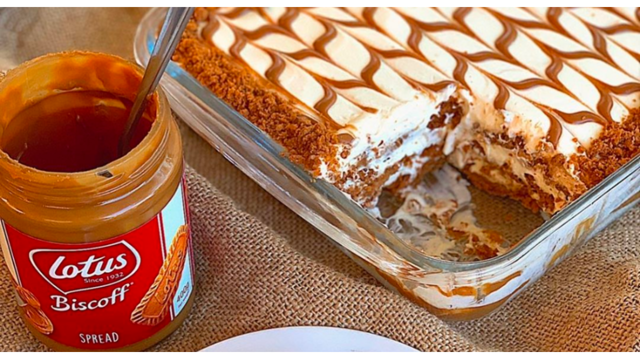 Lotus Speculoos lasagne