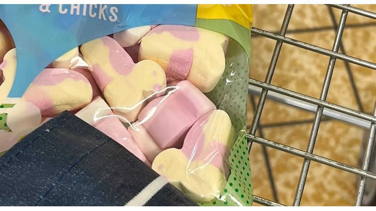 aldi paashaas snoepjes