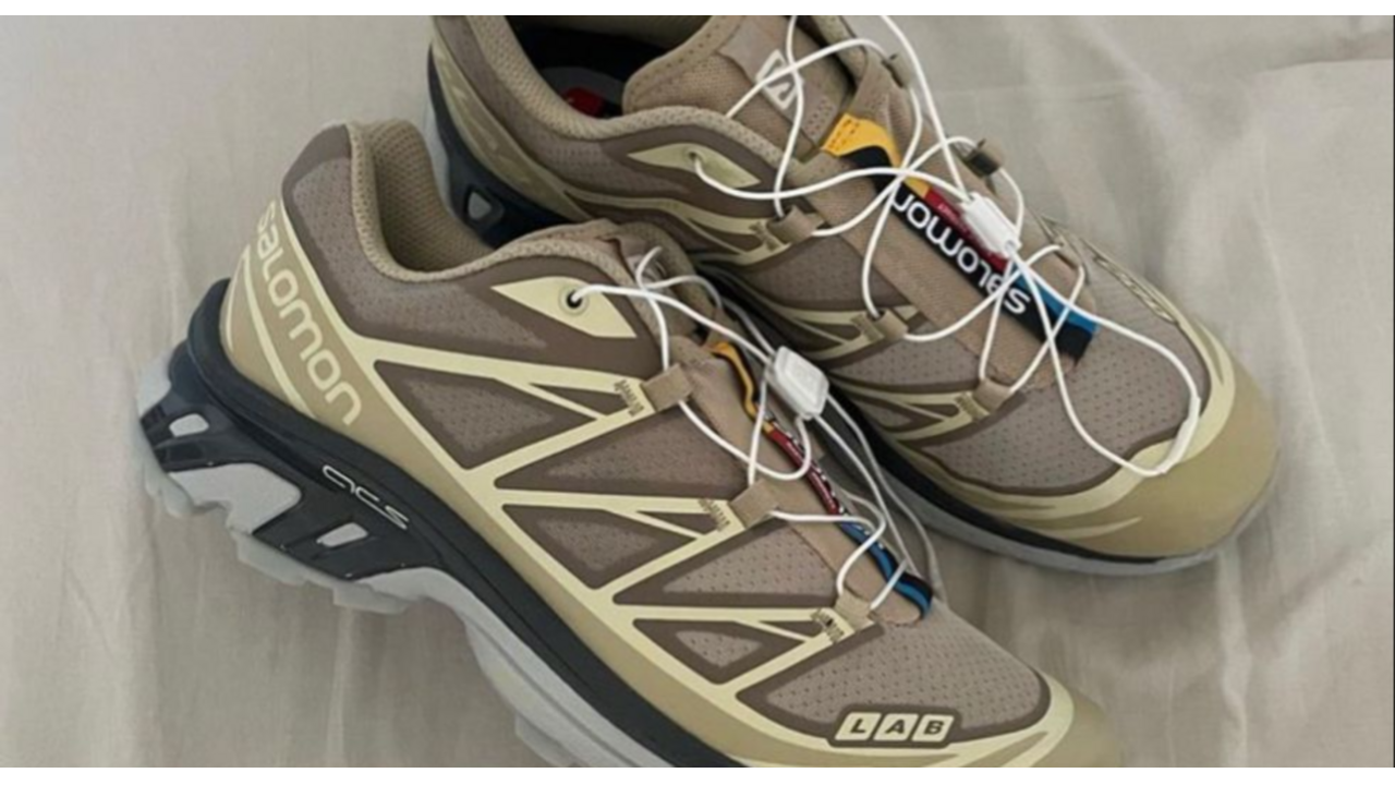 Salmon sneaker lente 2023