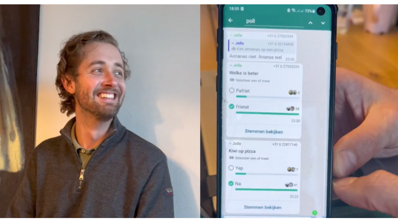 Jelle groepsapp tiktok viral