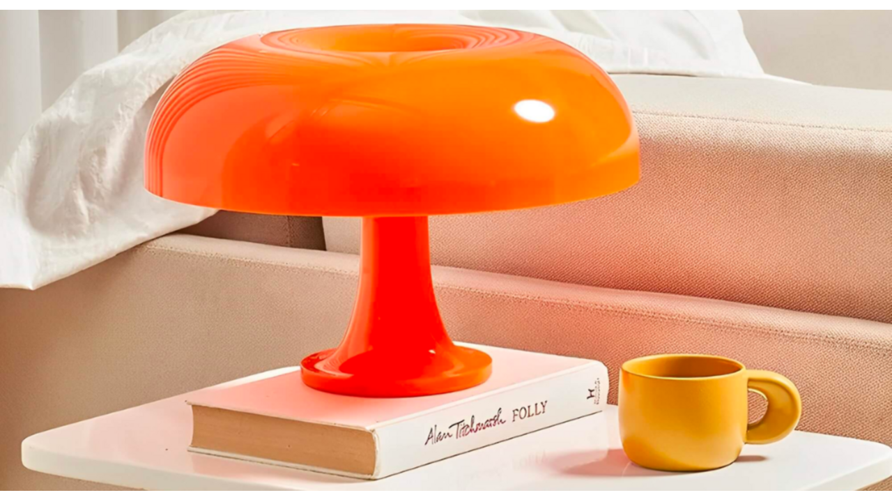 mushroom lamp