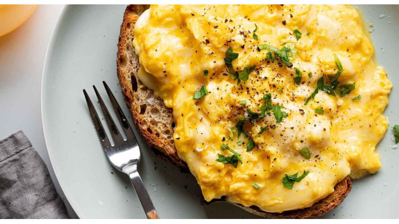 scrambled eggs