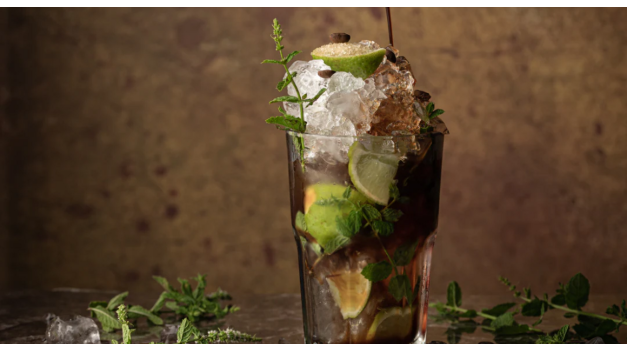 Koffie mojito maken