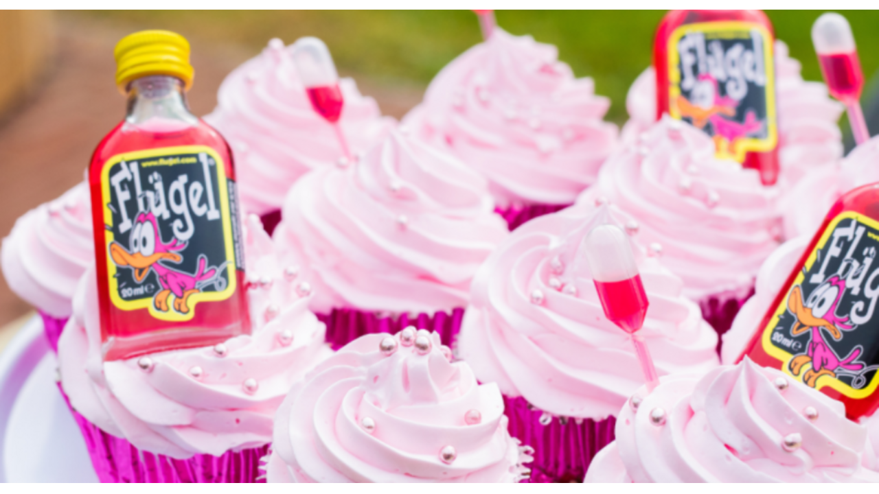 Flügel cupcakes