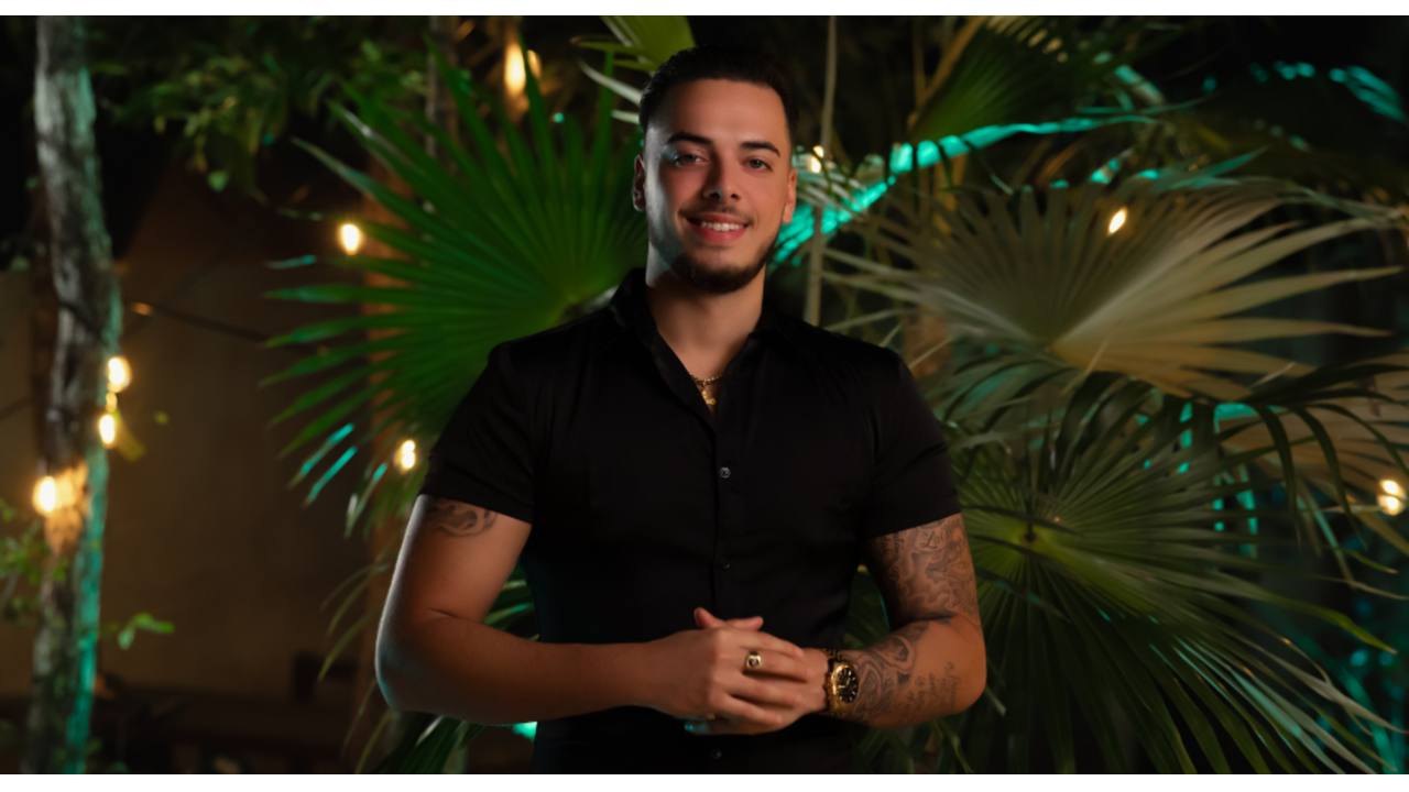Joel Temptation Island foto's van vroeger