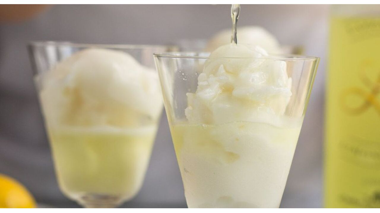 Limoncello prosecco ijs