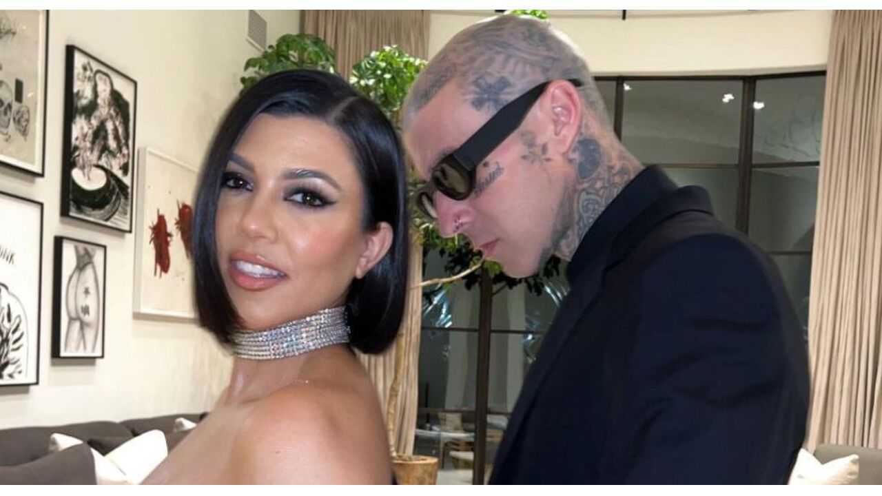Kourtney Kardashian en Travis Barker