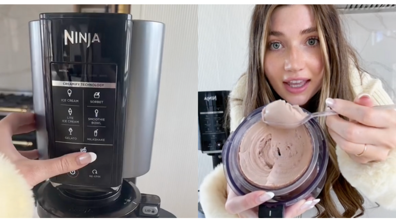 Ninja Creami Ice Cream Maker viral TikTok