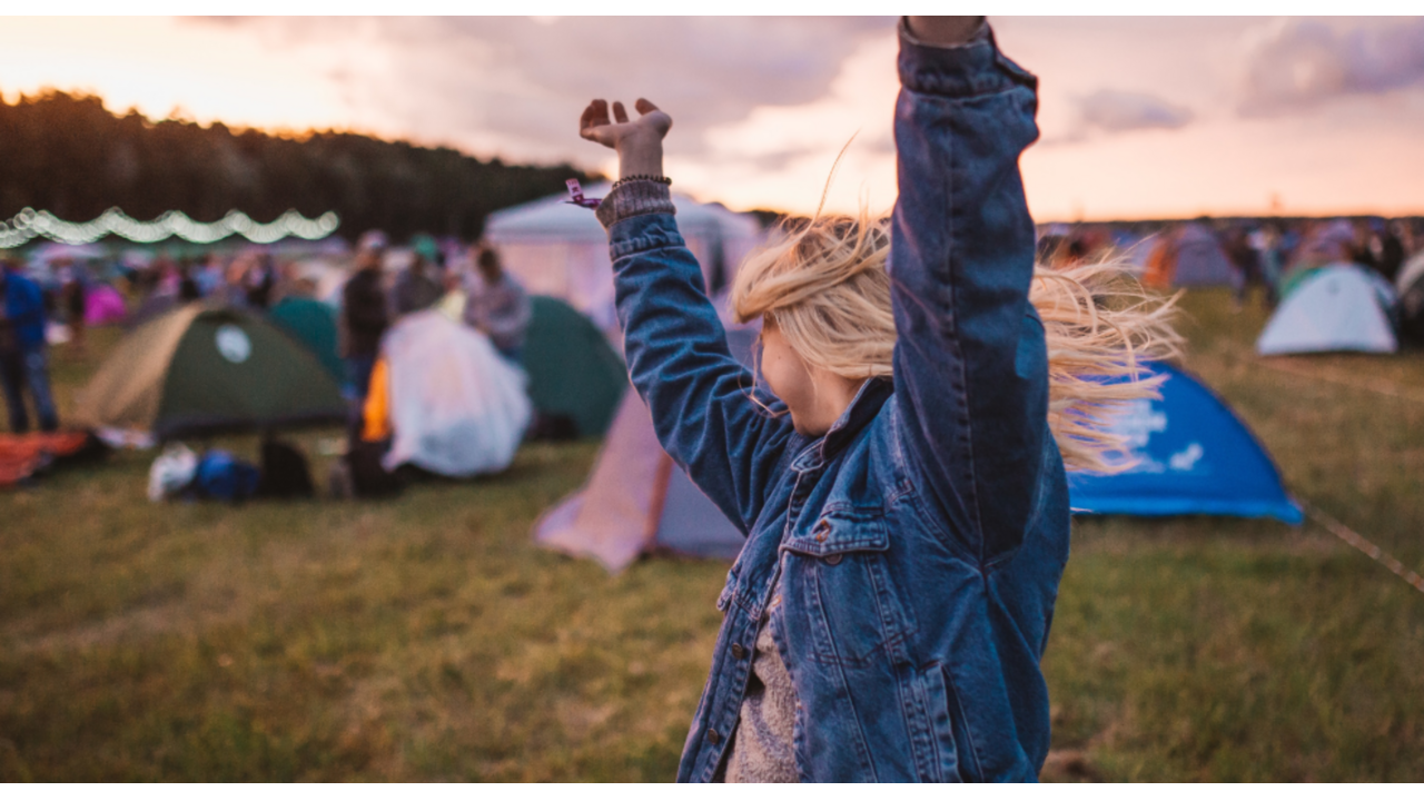 kamperen festival decathlon