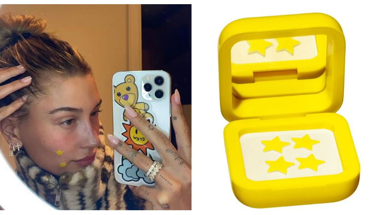stickers om je pukkels in de nacht te laten verdwijnen
