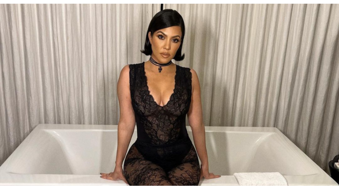 Kourtney Kardashian badkamer