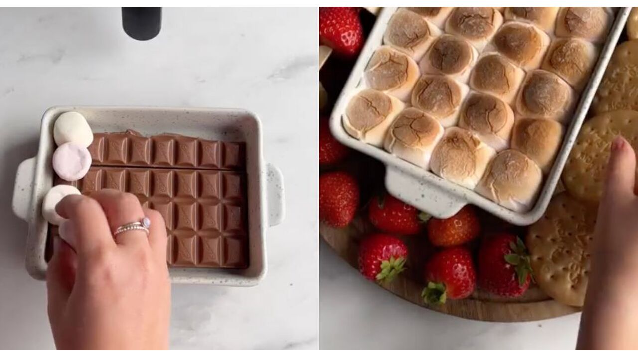 s'mores in de airfryer