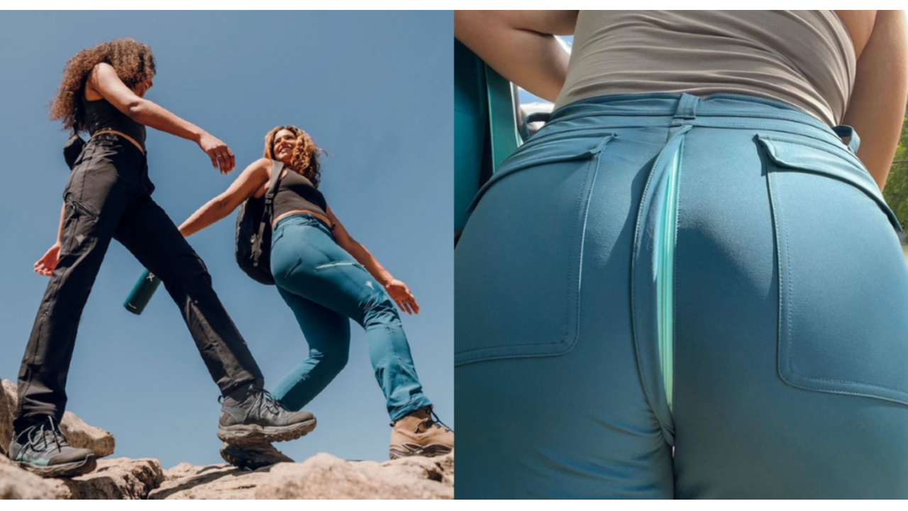 wild plassen broek zip kont zeilen natuur