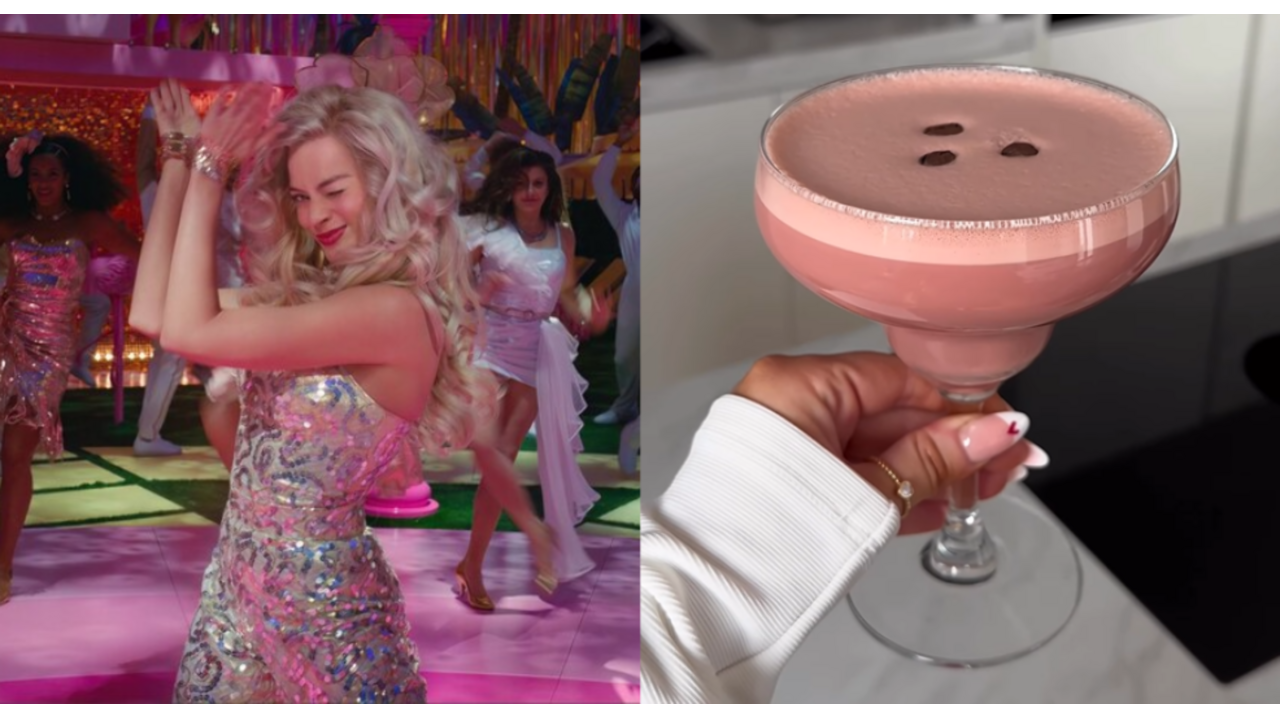 roze Barbie Espresso Martini