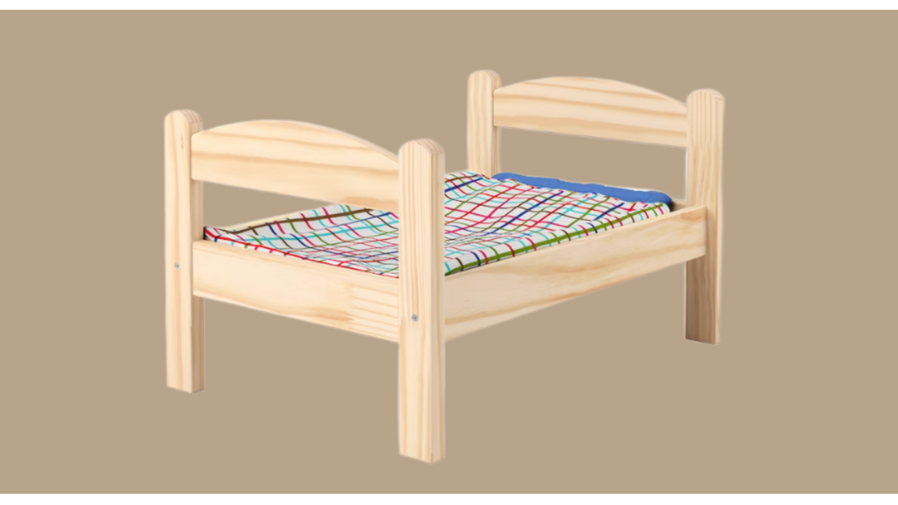 ikea bed poppen grappige reden