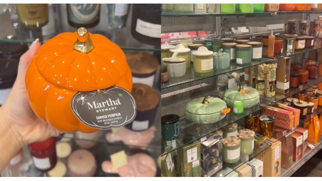 herfst kaarsen tk maxx