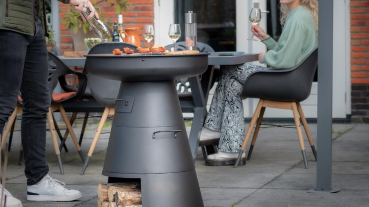 vuurkorf met grill