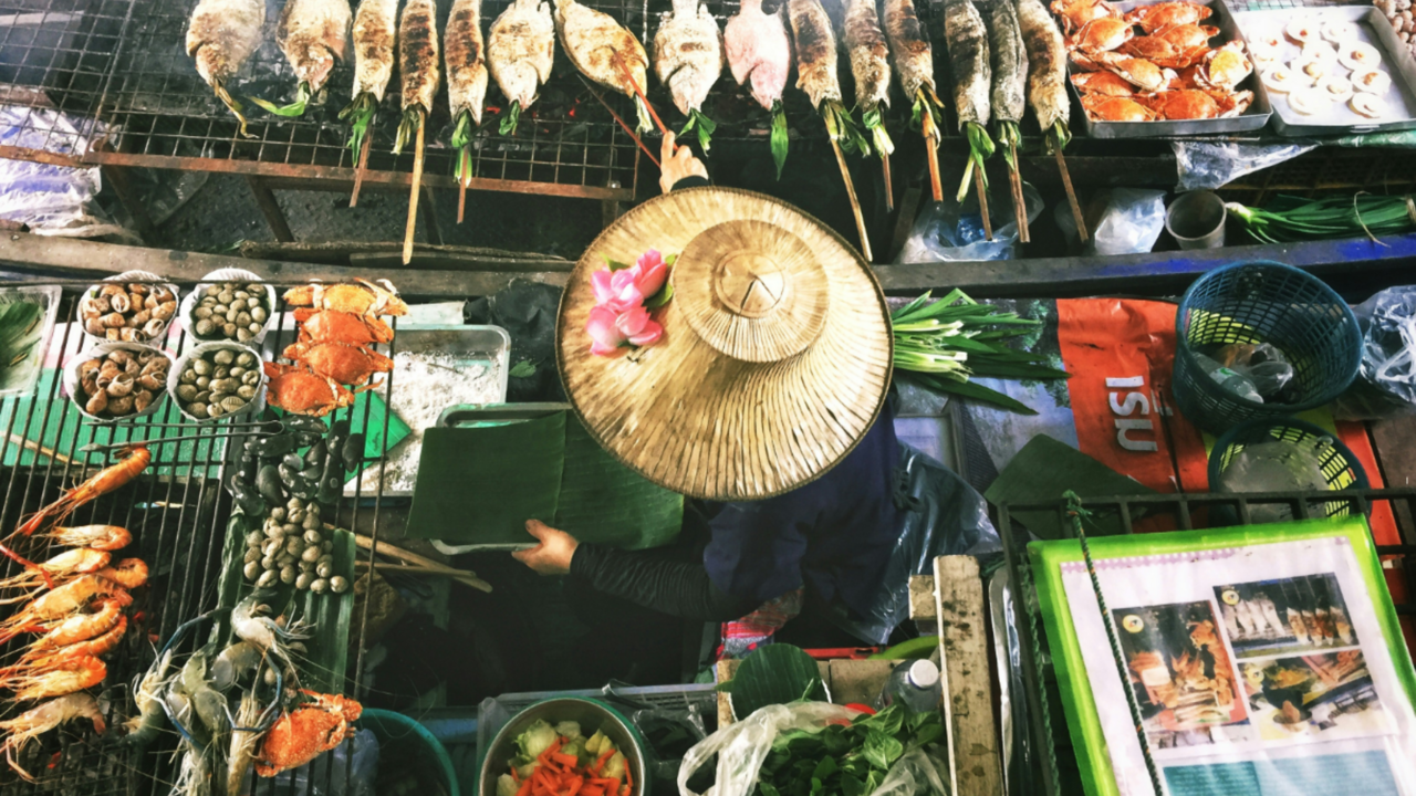 food bestemming vakantie