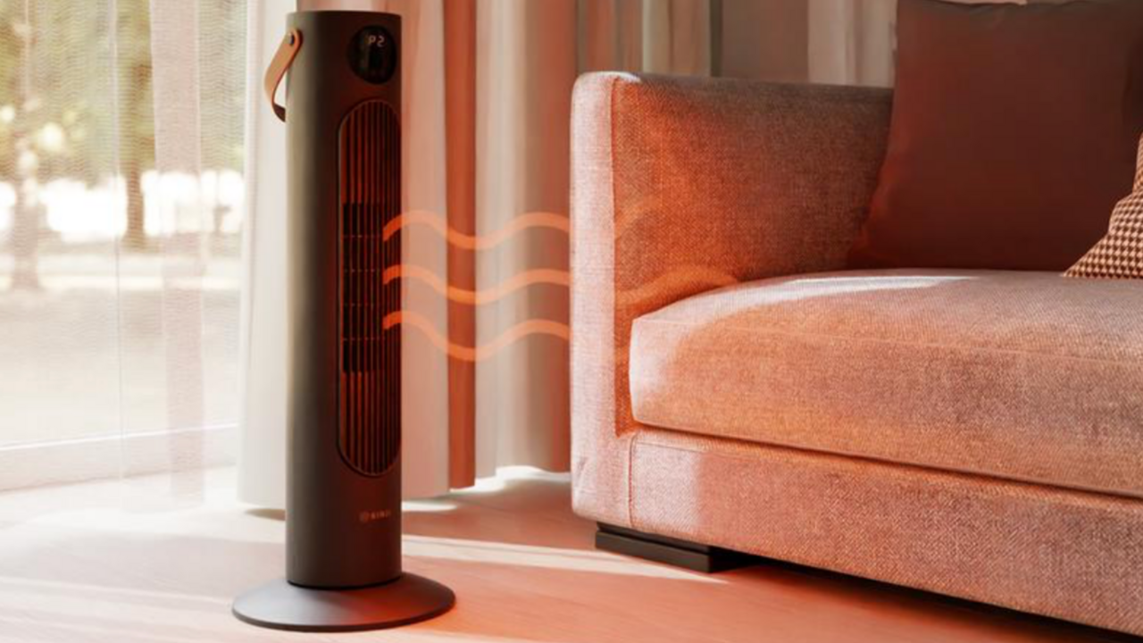 tower heater action