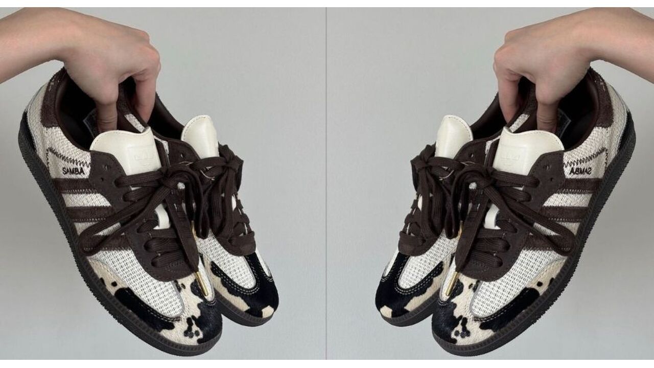 koeienprint sneakers