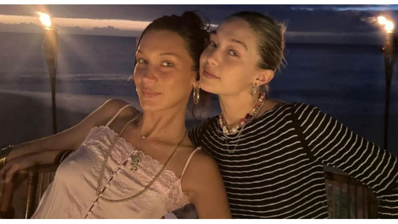 Illustratie voor: Wacht even… Gigi en Bella Hadid hebben nóg een zus? Maak kennis met Aydan Nix