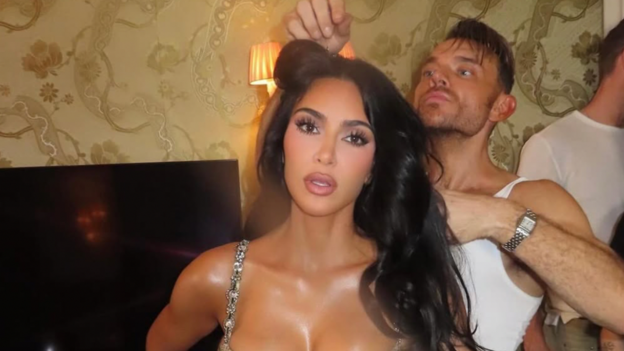 Kim Kardashian nieuwe look