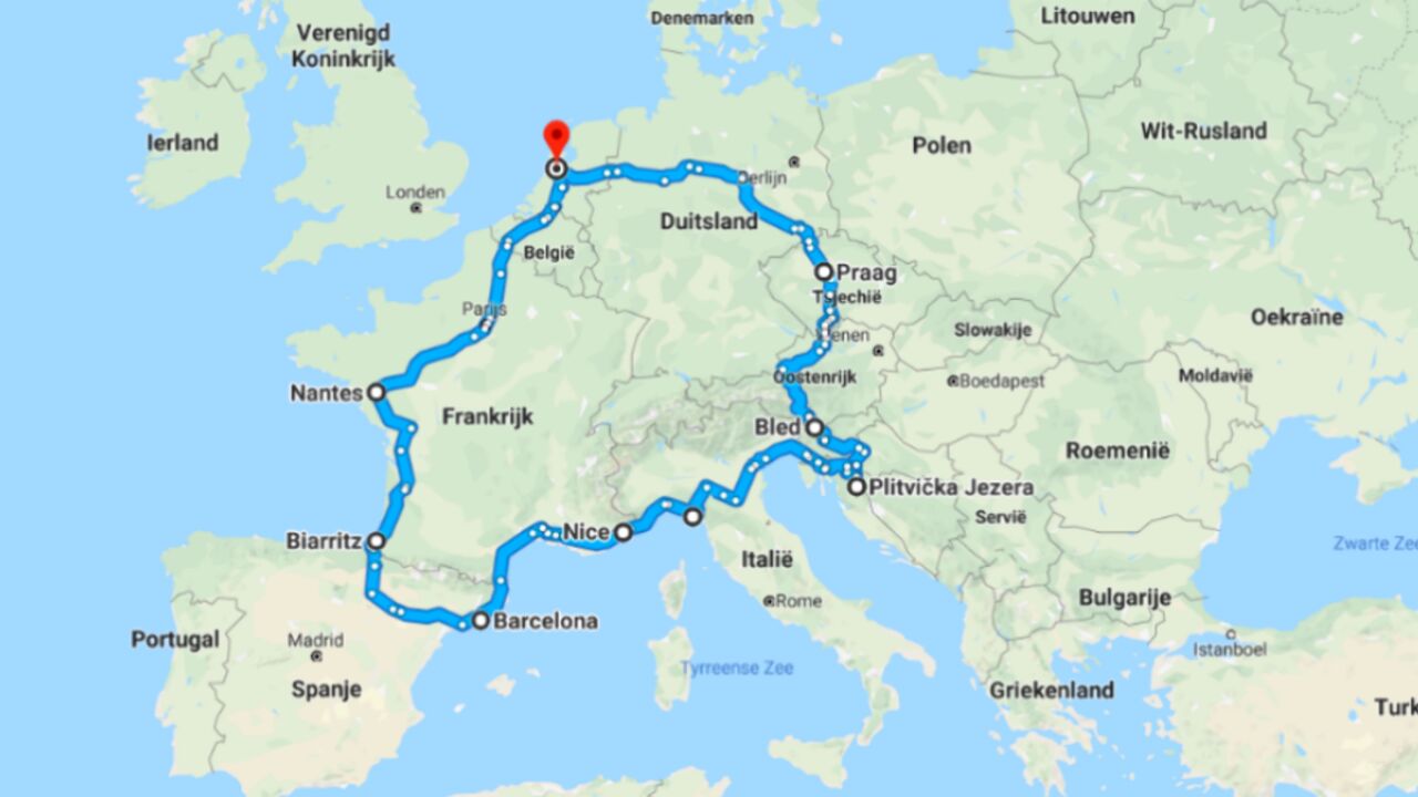 Illustratie voor: De ultieme roadtrip langs de mooiste spots van Europa