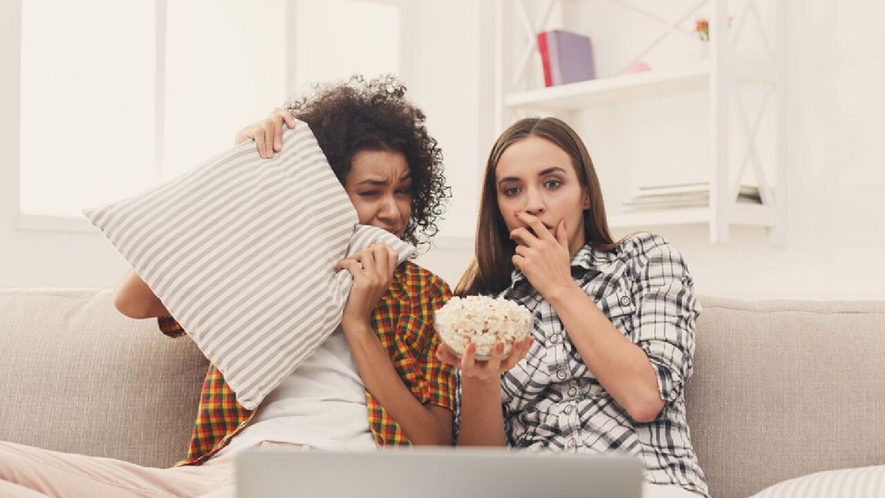 Illustratie voor: Science says: van het kijken naar horrorfilms val je af