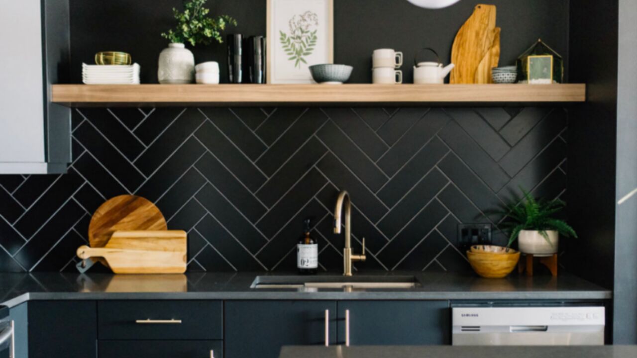 zwarte keuken trend