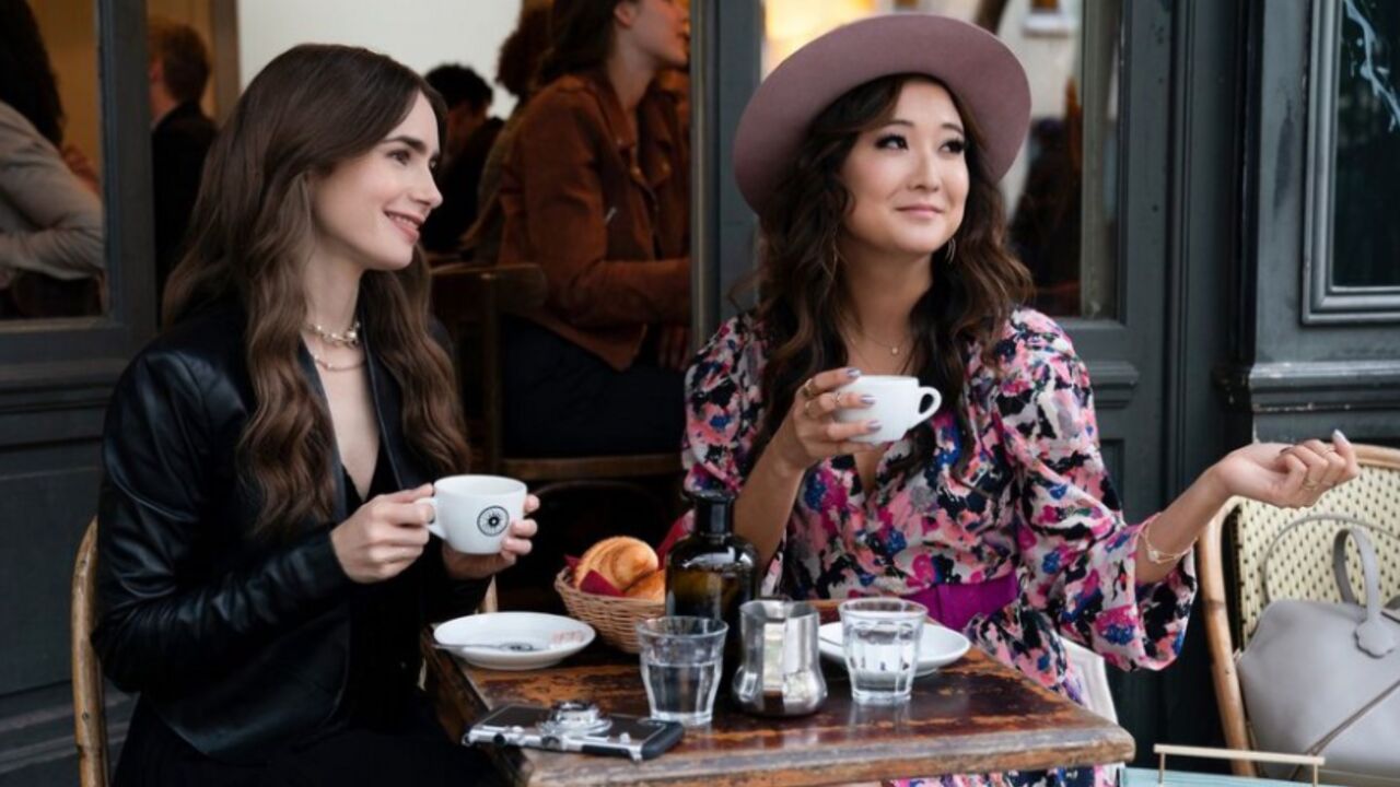 Illustratie voor: Dit vertelt Actrice Ashley Park (Mindy) over Emily in Paris seizoen 2