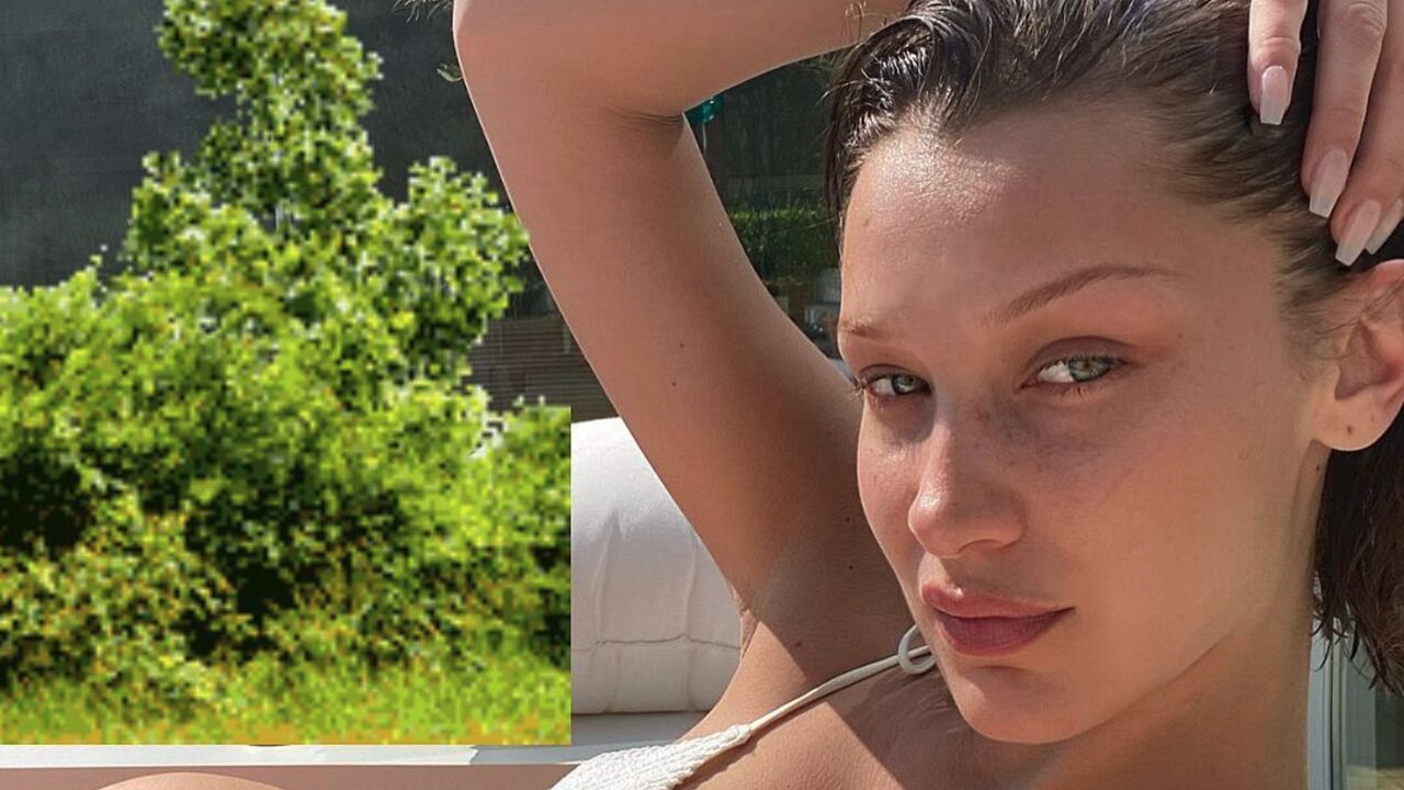 Illustratie voor: Bella Hadid deelt fotoreeks van zichzelf huilend op Instagram