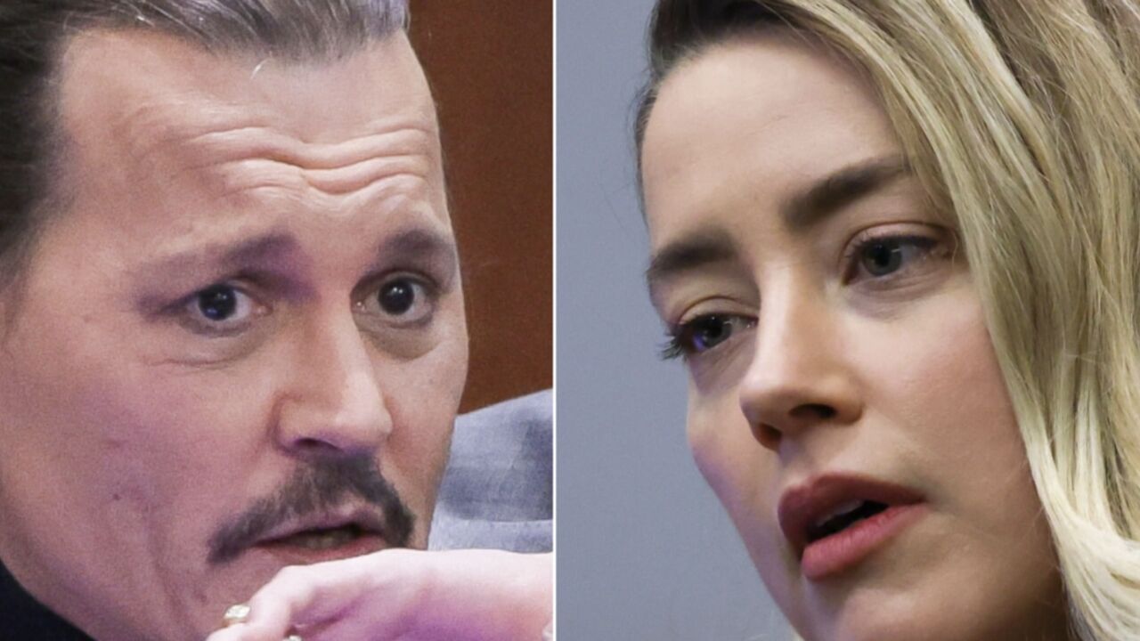 Illustratie voor: Zo reageren Johnny Depp en Amber Heard op de uitkomst van de rechtszaak