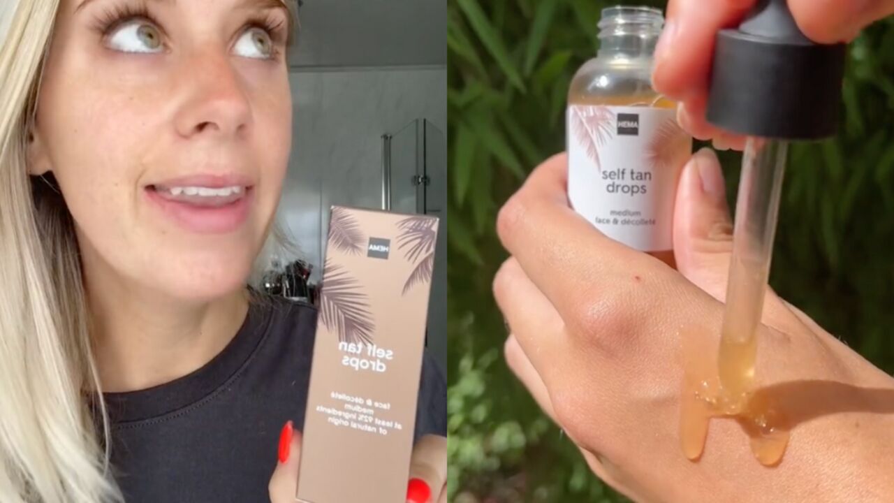 self tan drops hema