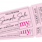 Sample sale my jewellery