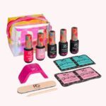 travel set pink gellac