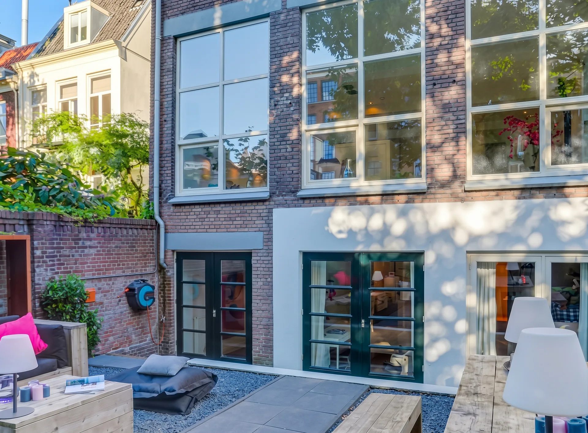 Het grachtenpand van Virgil van Dijk