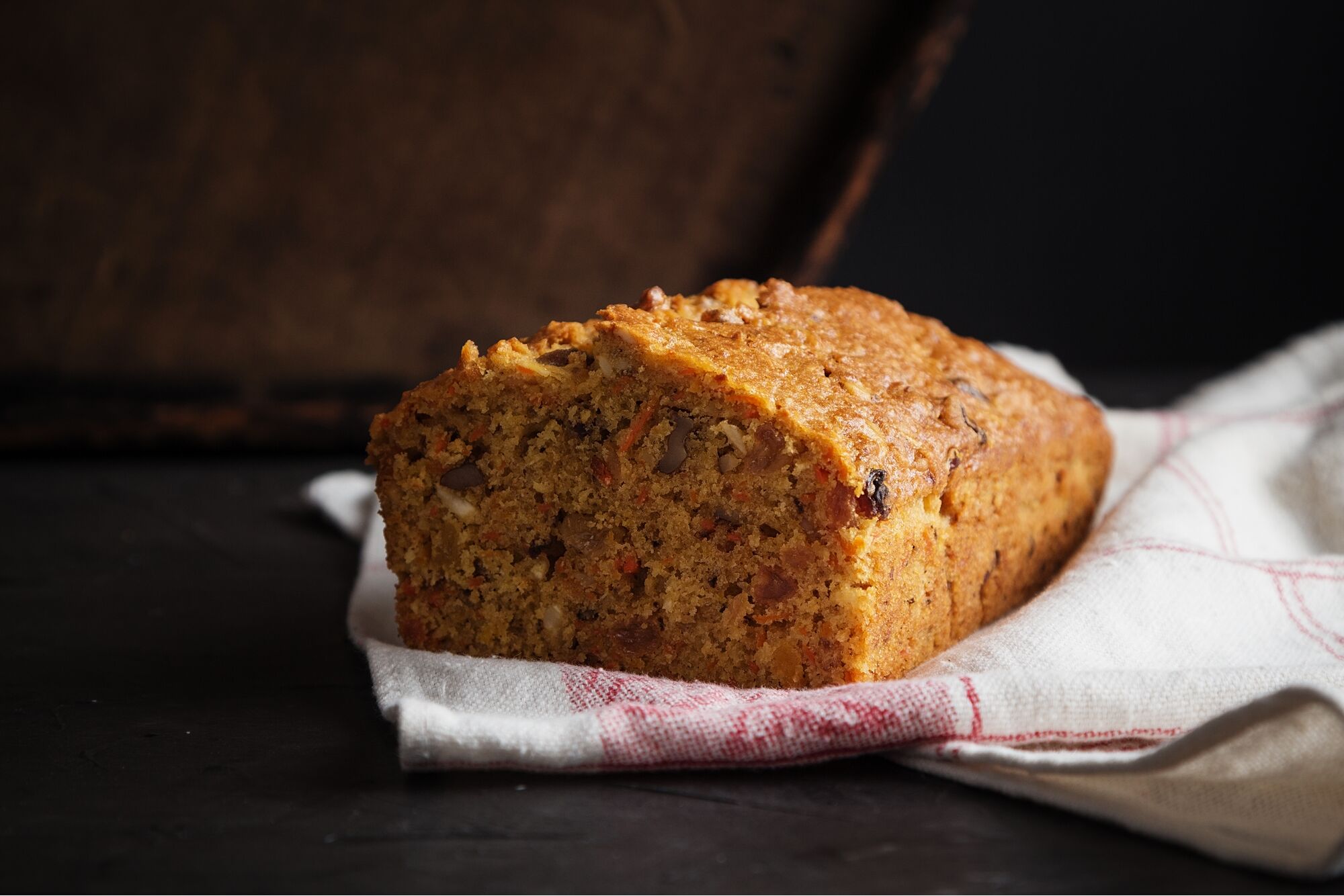 Fresh carrot cake