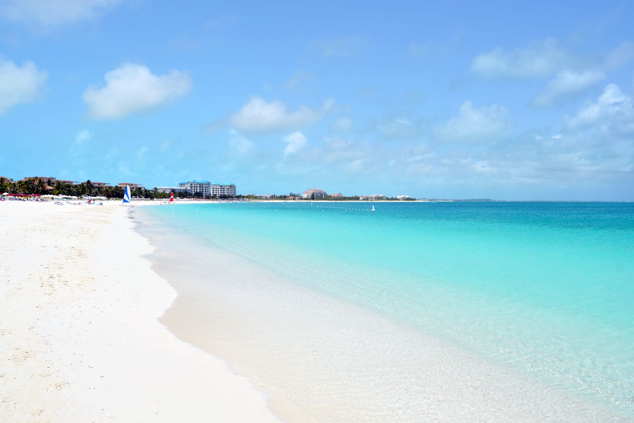 Grace Bay Beach in the Turks and Caicos