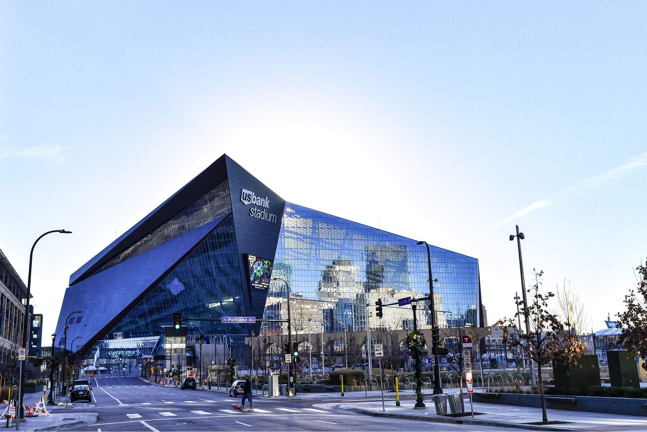 US Bank Stadium in Downtown Minneapolis