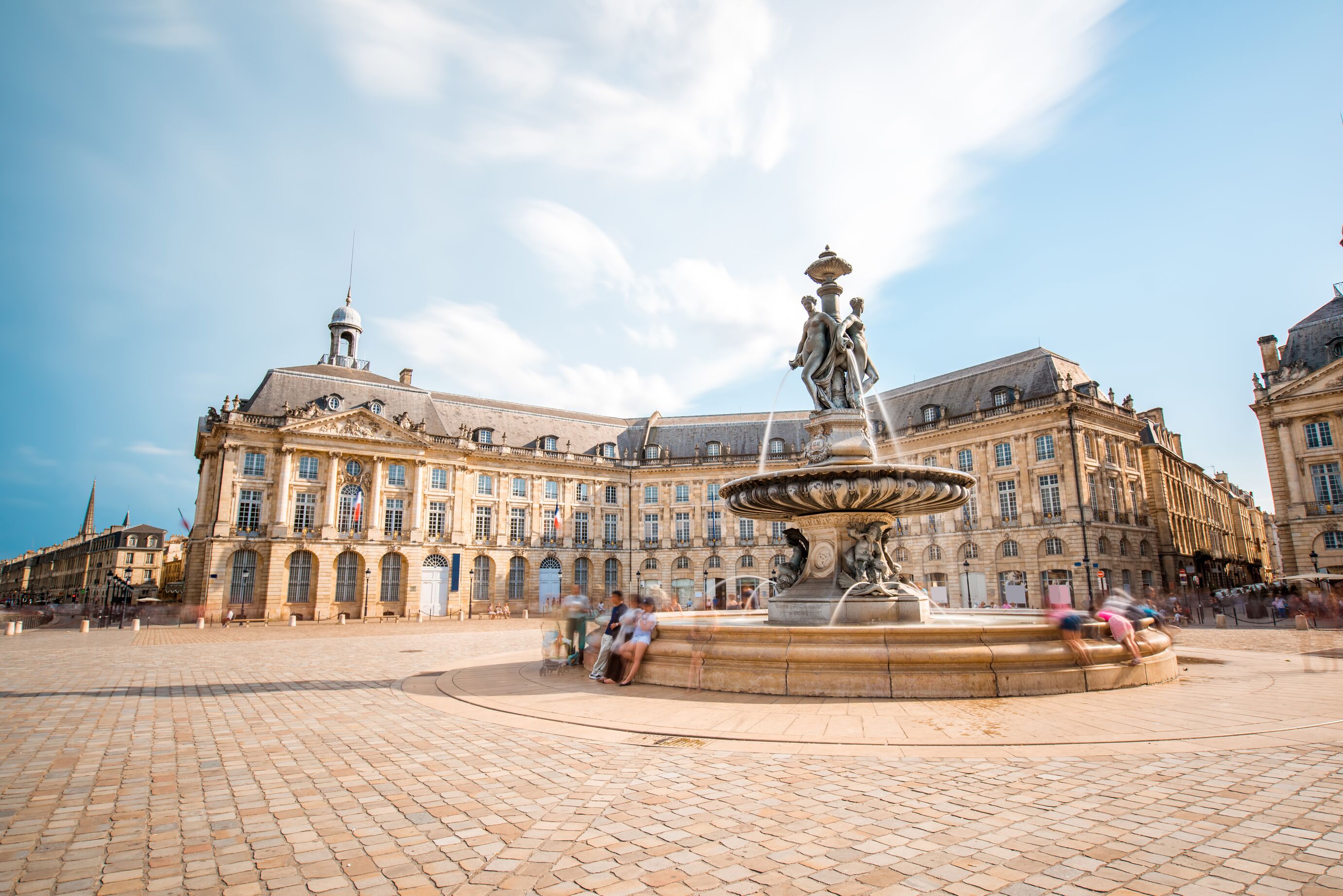 Bordeaux city in France