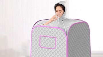 Mobiele stoomsauna