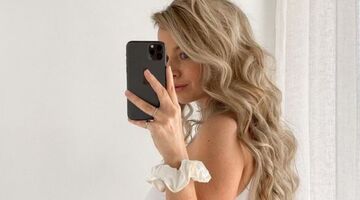 krullen-door-een-scrunchie twist and curl methode