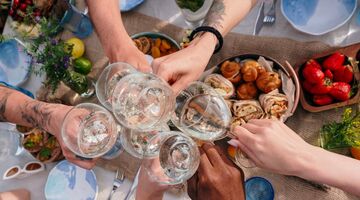 onbeperkt cava bij een brunch