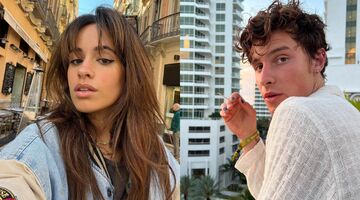 Shawn Mendes Camila Cabello hand in hand