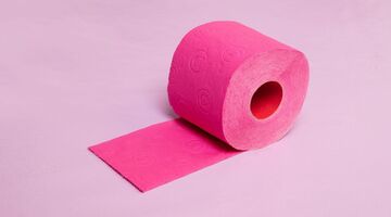 Roze wc-papier IKEA